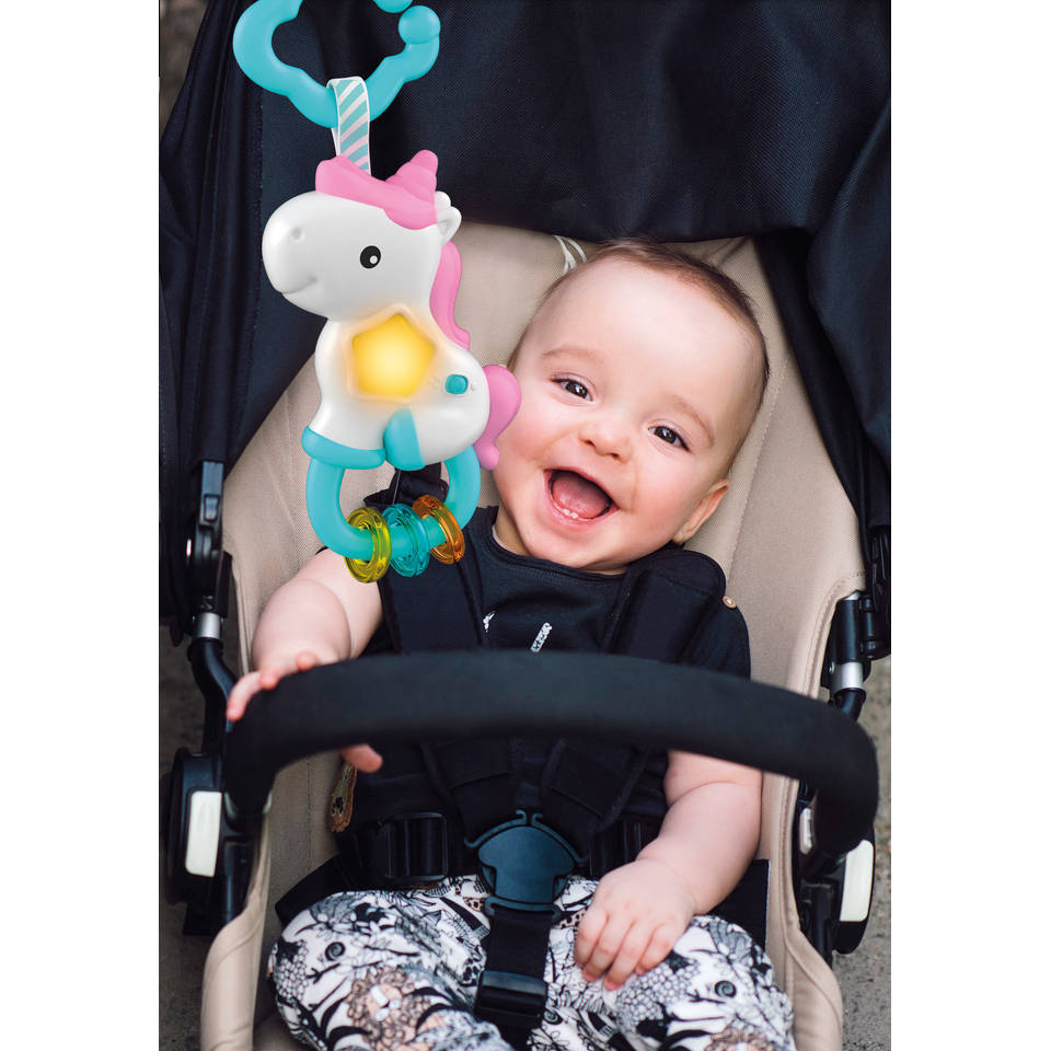 Clementoni Baby interactieve magische eenhoorn rammelaar