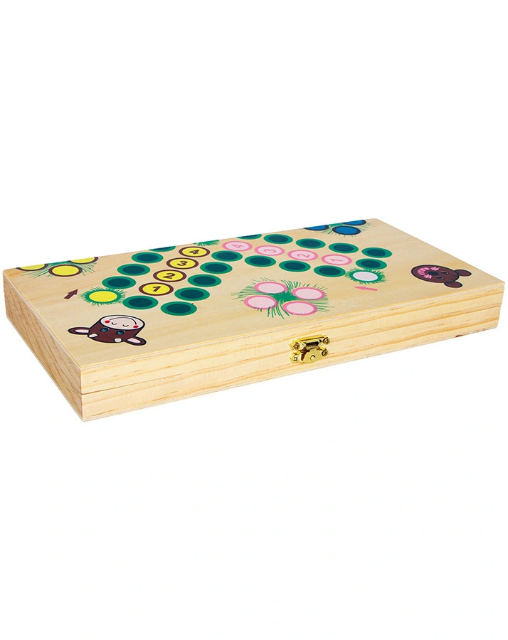 Ludo „Farmtiere“ 19-teilig aus Holz