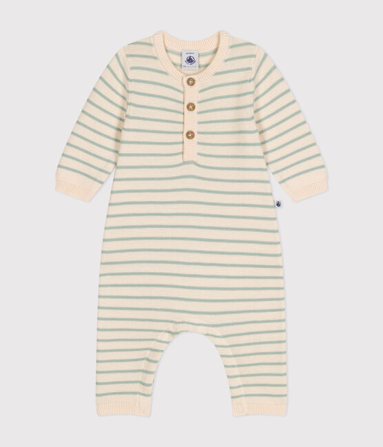 Combinaison longue en tricot bébé