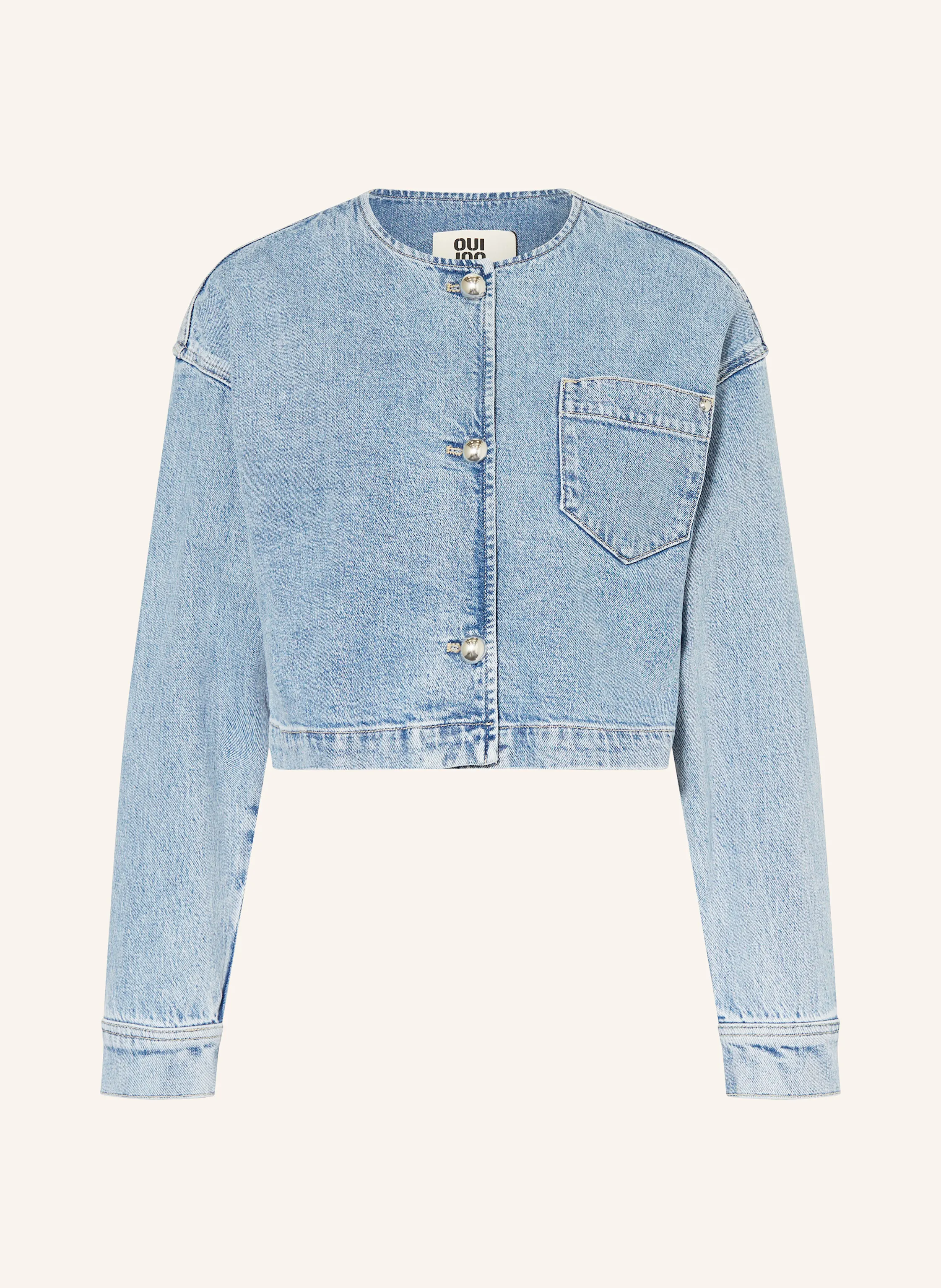 oui Jeansjacke Cropped