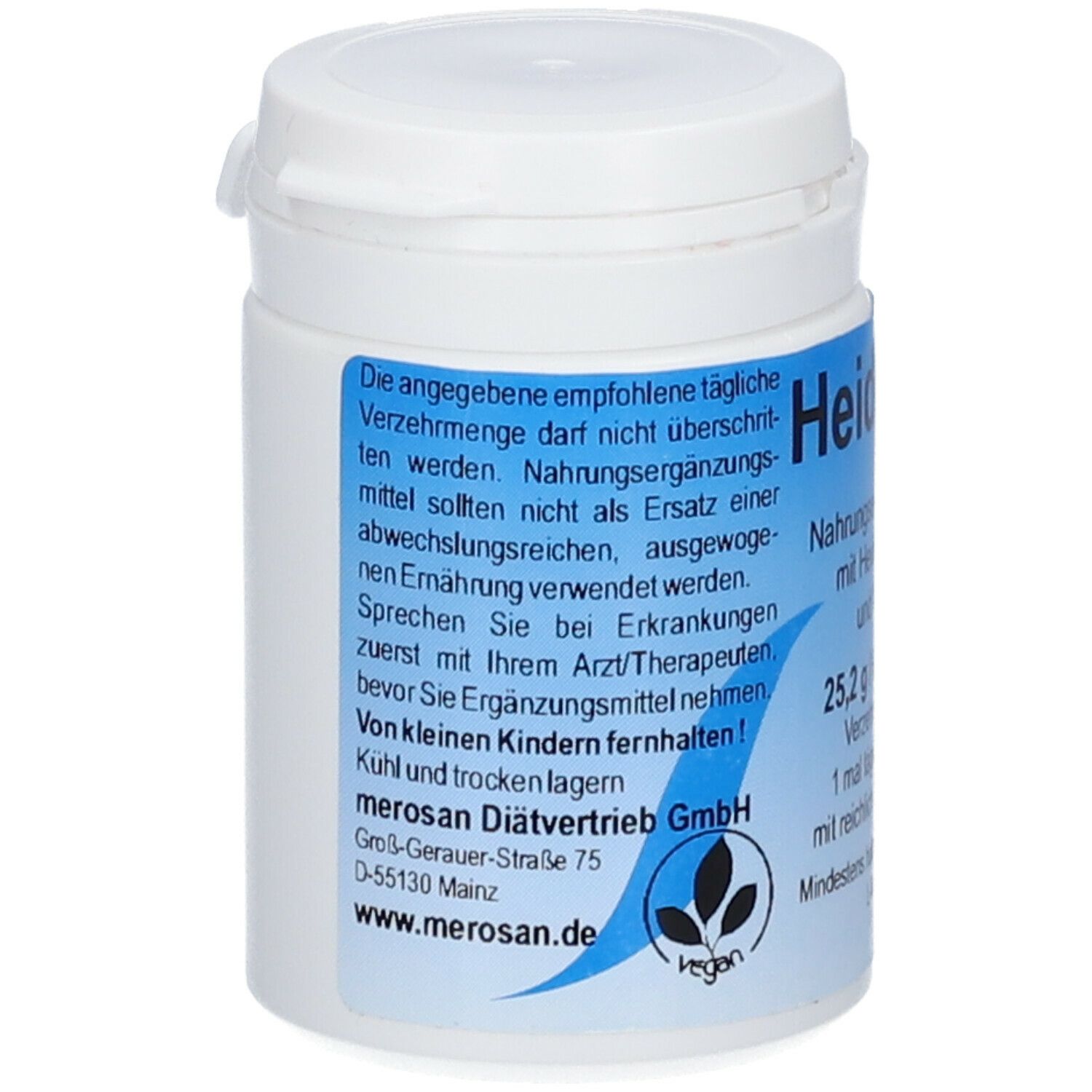 Heidelbeer Tabletten