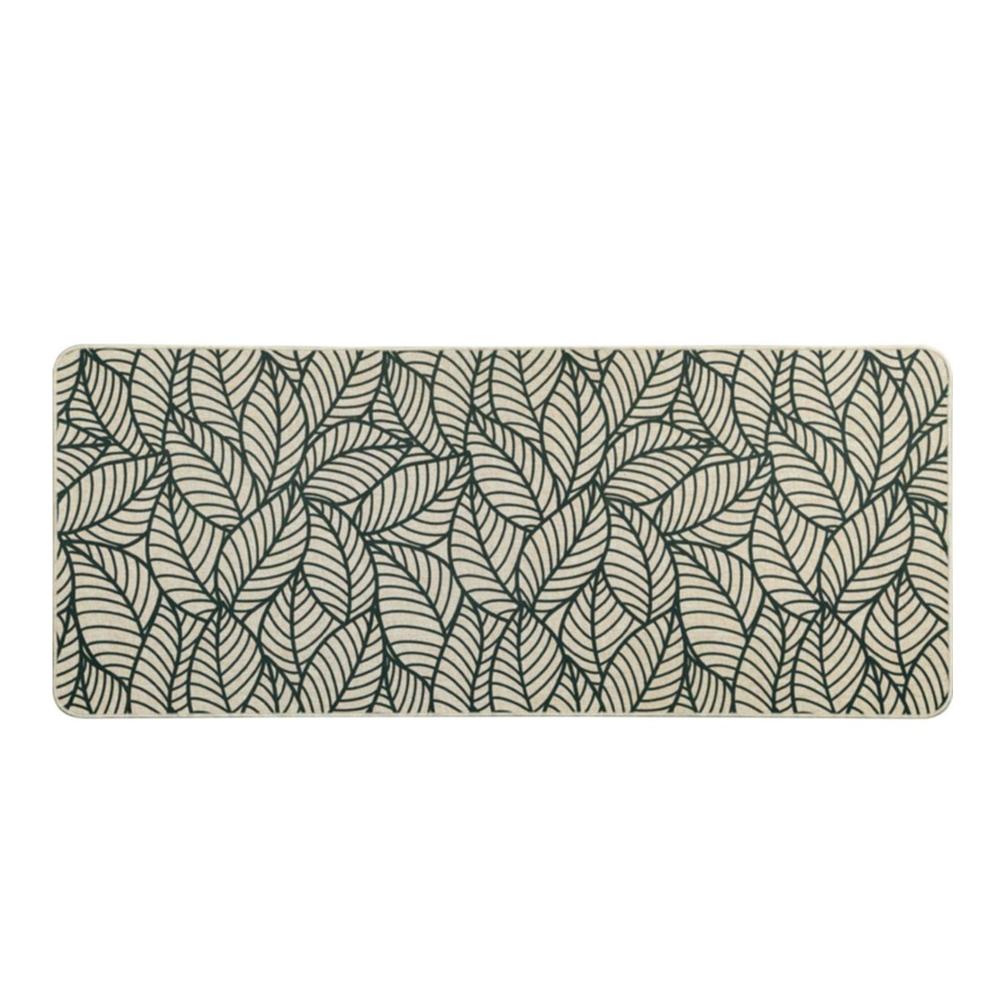 NO MARK Tapis Beige/Gris à Imprimés 50x120cm Jungle
