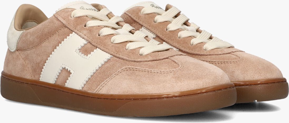 roze hogan lage sneakers hogan cool allacciato h
