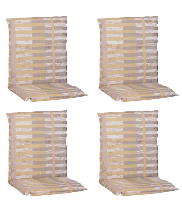 beo Niederlehnerauflage, beige/sand, 4er-Set