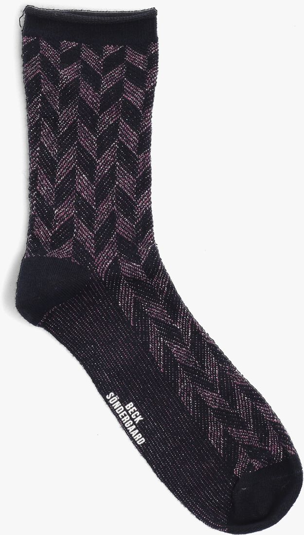BECKSONDERGAARD blauwe becksondergaard sokken patty glitta sock