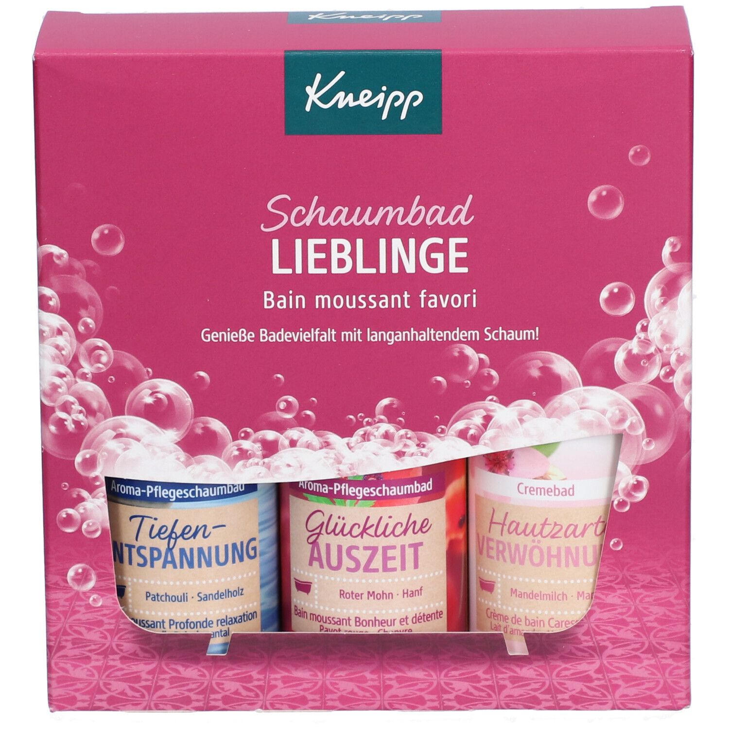 Kneipp Geschenkset Schaumbad Lieblinge