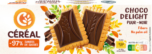 Céréal Moins De Sucres Choco Delight Biscuits 126g