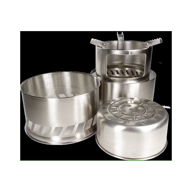 Hällmark Hiking Wood Stove Stainless Steel 20X31 Cm