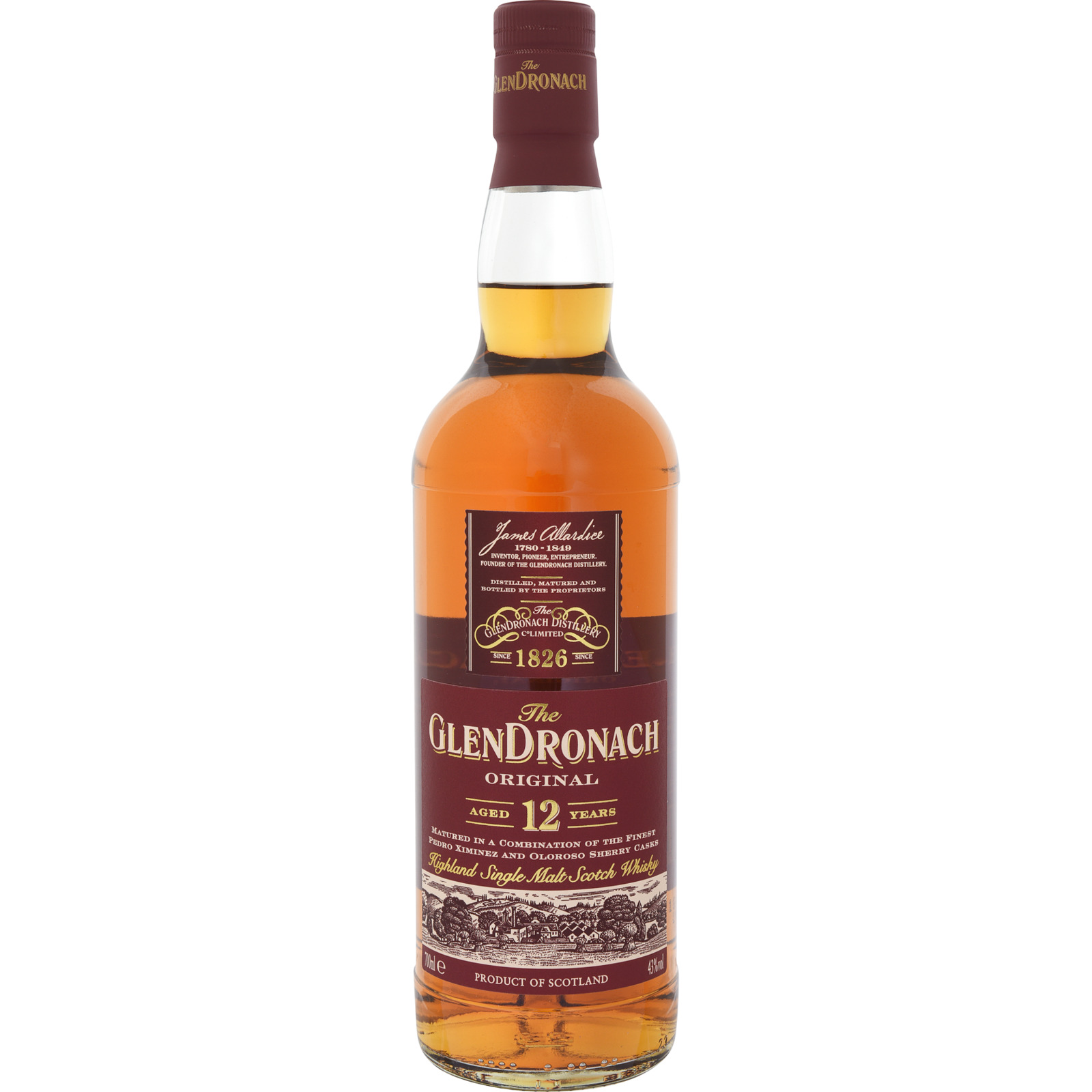 Glendronach Single Malt Whisky 70 cl