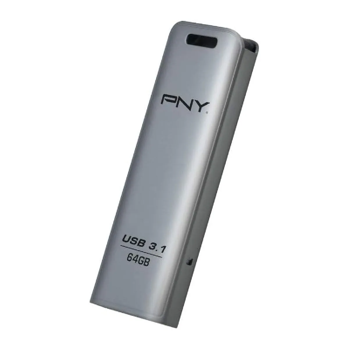 PNY Elite Steel USB Stick - 64 Go