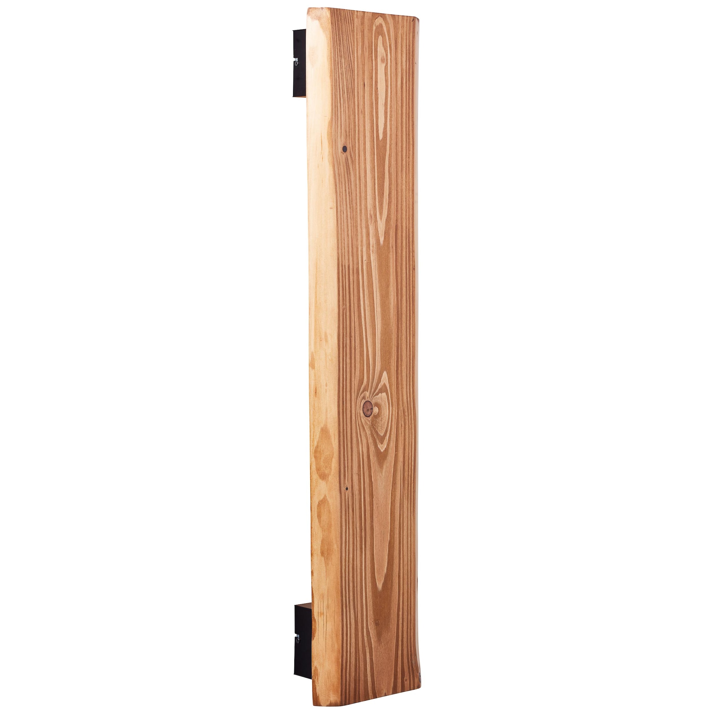 Brilliant LED Wandleuchte »Feingold« 1 Stk. Warmweiss 100 cm Höhe, Holz/Metall, kiefer gebeizt