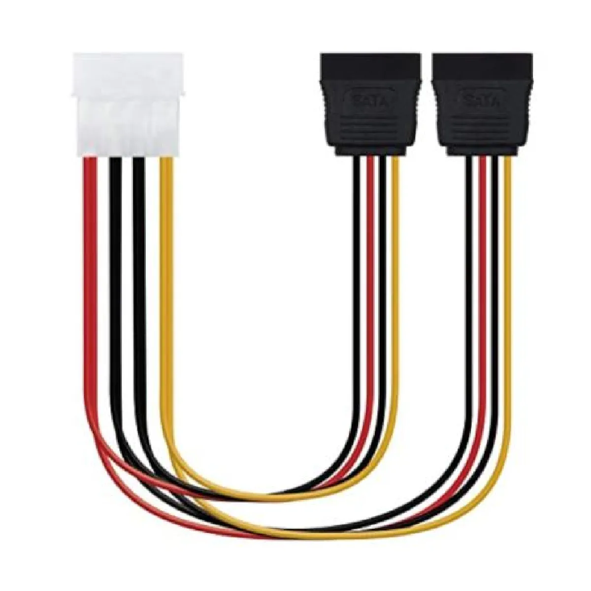 ? Molex 4pin vers 2xSATA - 0,2m