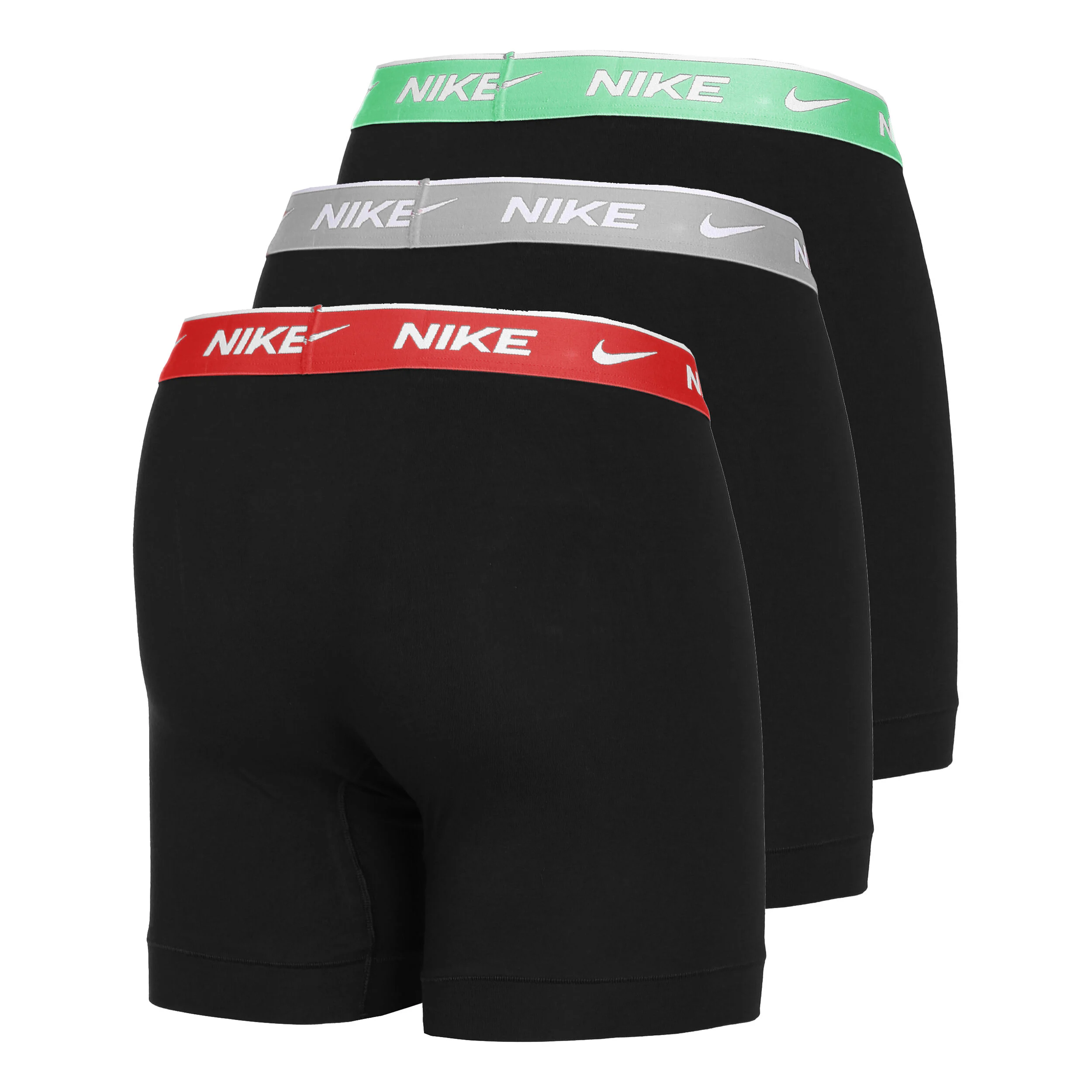 Nike Everyday Cotton Stretch Boxer Brief Caleçon Pack De 3 Hommes - Noir , Multicouleur