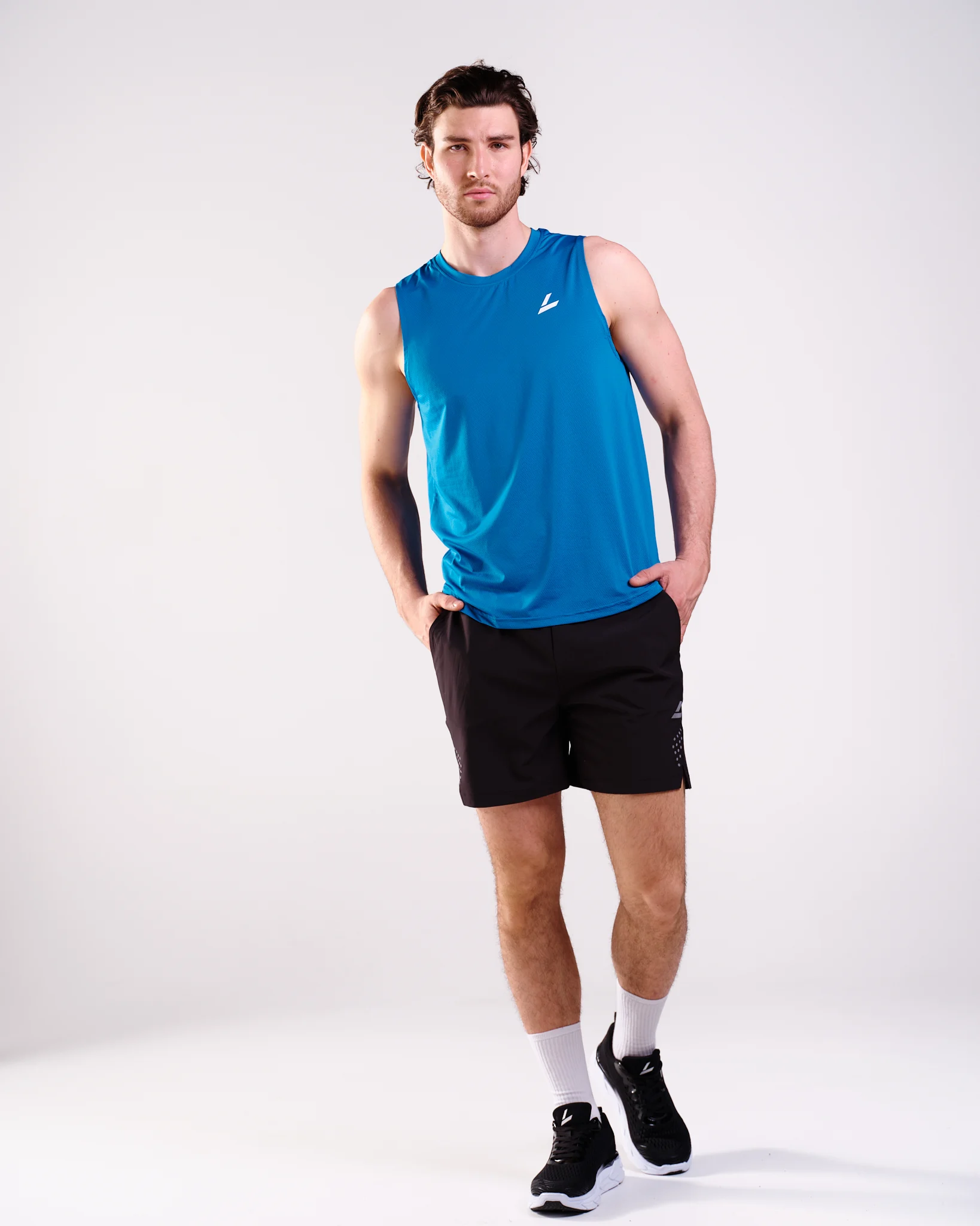 LEVITY Legend Mesh Tank M Vibrant Blue