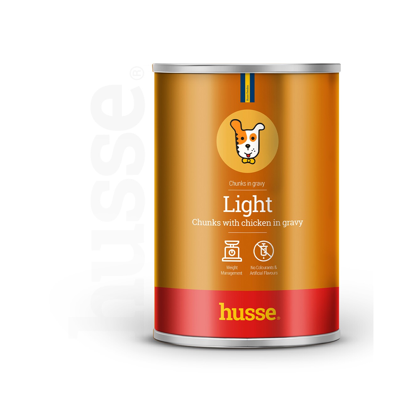 husse Light Huhn in Soße