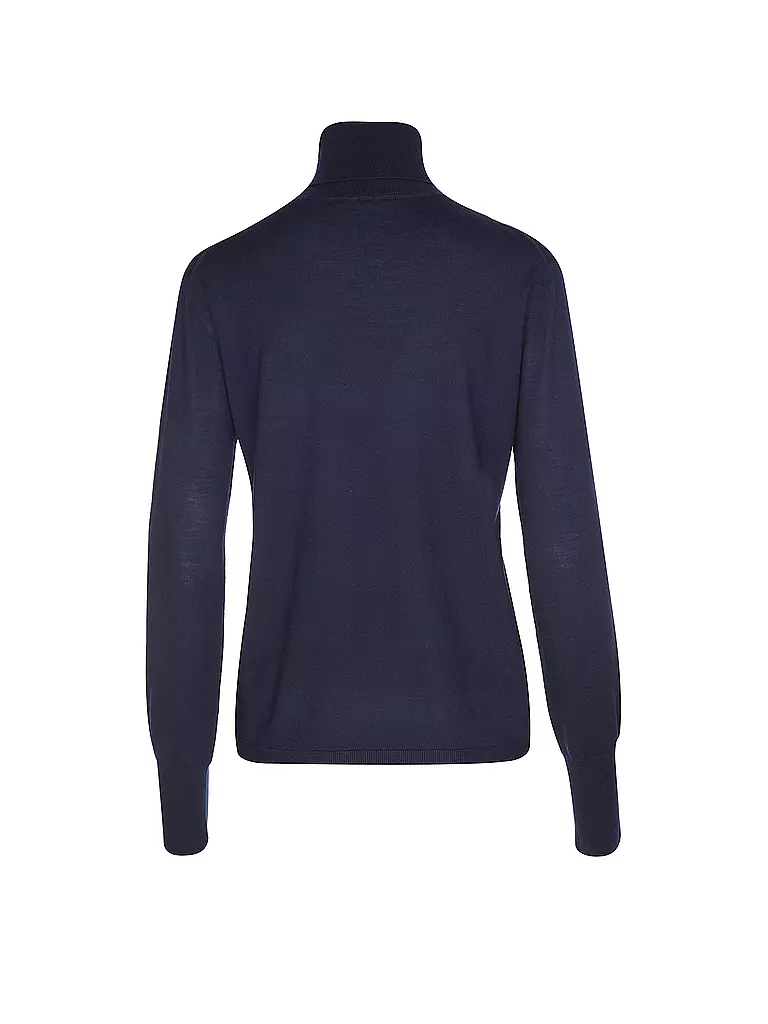 ASPESI Rollkragenpullover  dunkelblau