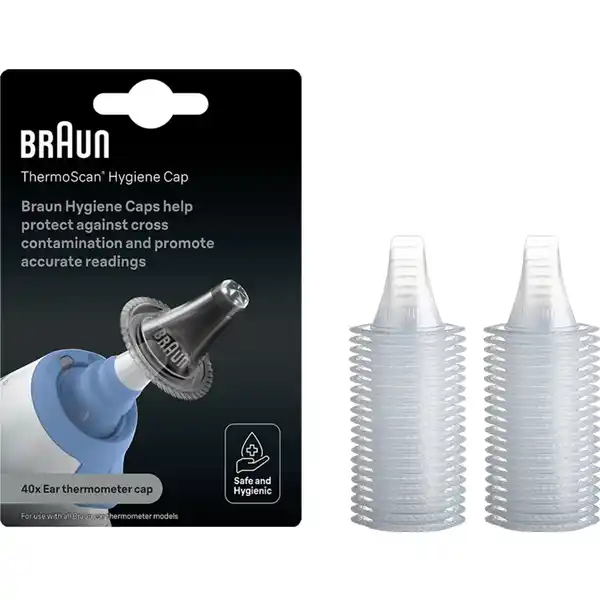 Ersatzschutzkappen für Braun ThermoScan Ohr-Thermometer