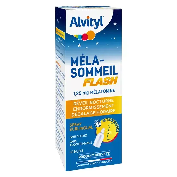 Spray de Melatonina Alvityl Mela-sleep Flash (18+ anos) 20ml