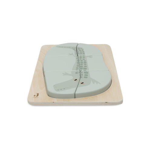 Puzzle en bois Jungle jambo - Sea green - JOLLEIN