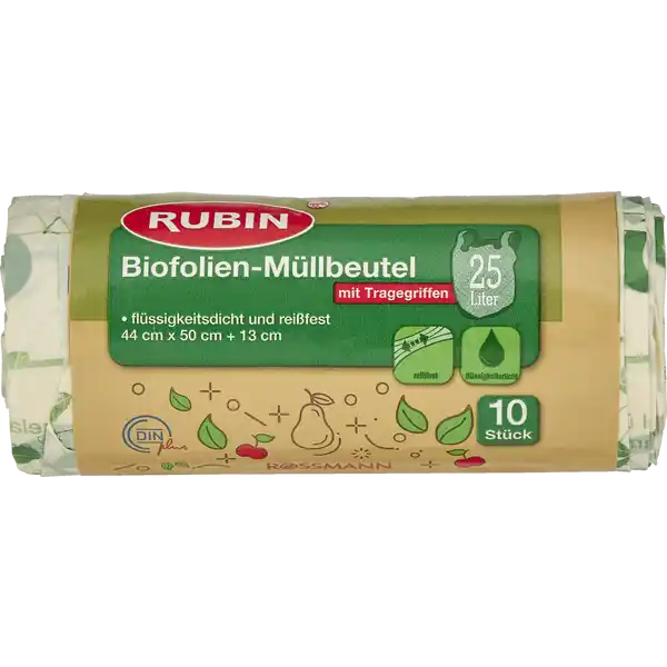 Biofolien-Müllbeutel 25 l