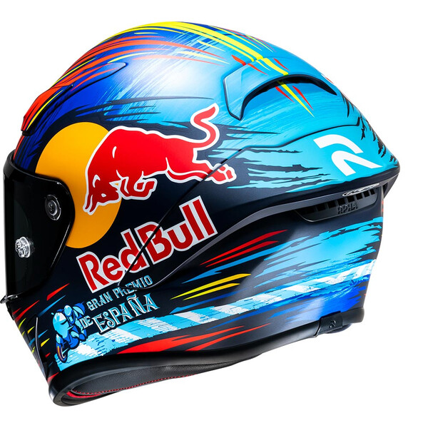 HJC - Casque RPHA 1 Red Bull Jerez GP MC21SF / Bleu / Rouge / Jaune