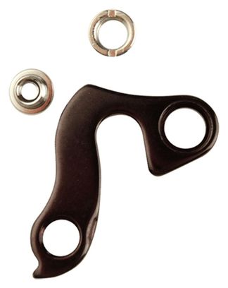 Patte derailleur alu  adaptable    cadre ktm / orbea / cube / bh / bianchi / focus / haibike (gh - 013)
