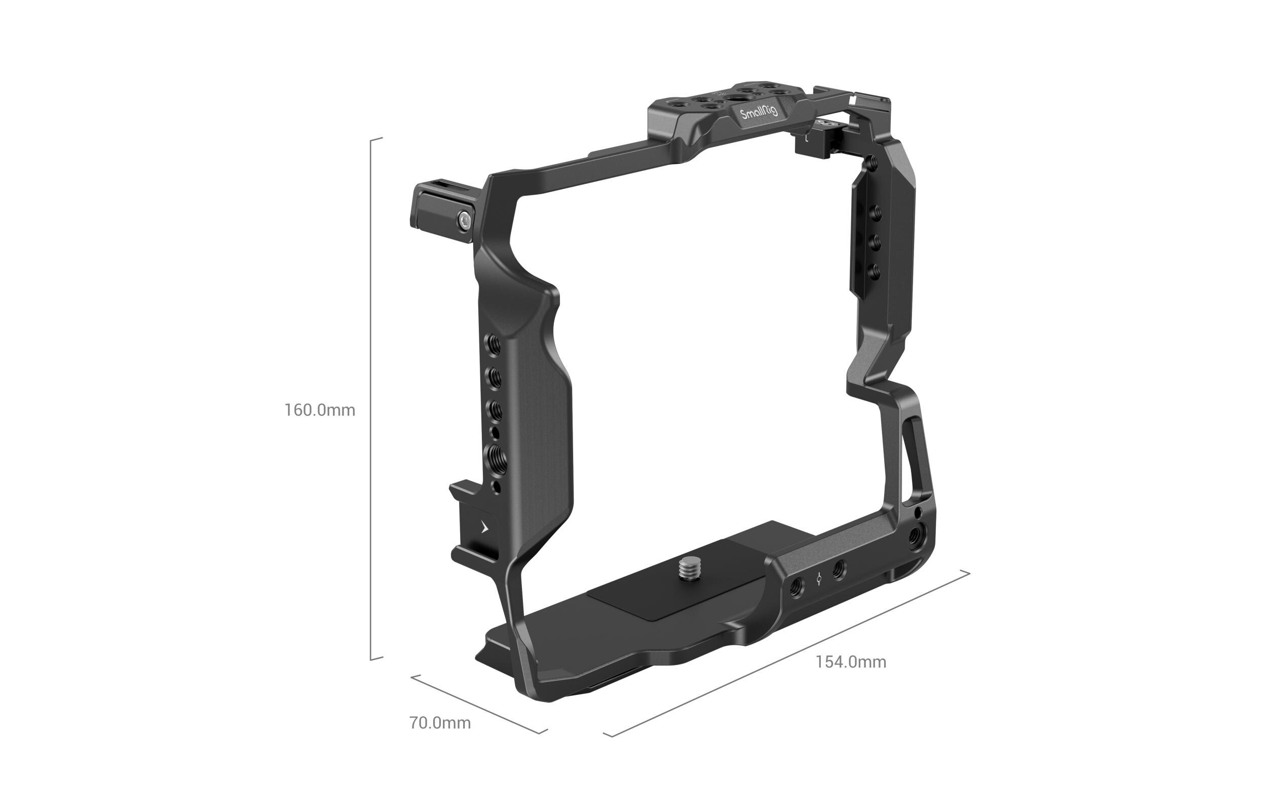 Cage für Fujifilm X-H2S mit Batteriegriff<br>Multifunktionshalterung für FUJIFILM X-H2S mit FT-XH / VG-XH Batteriegriff