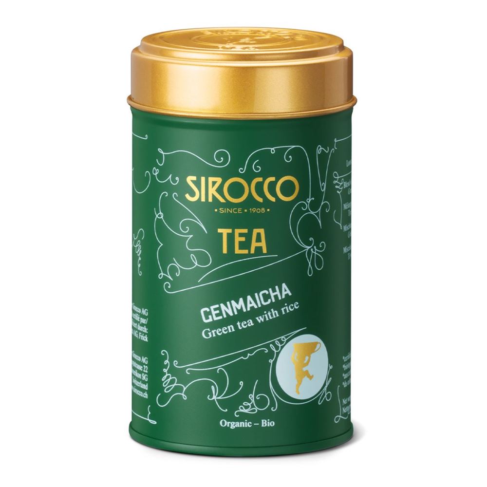 SIROCCO Teedose Medium<br>120 g, Dose, TEES, Genmaicha