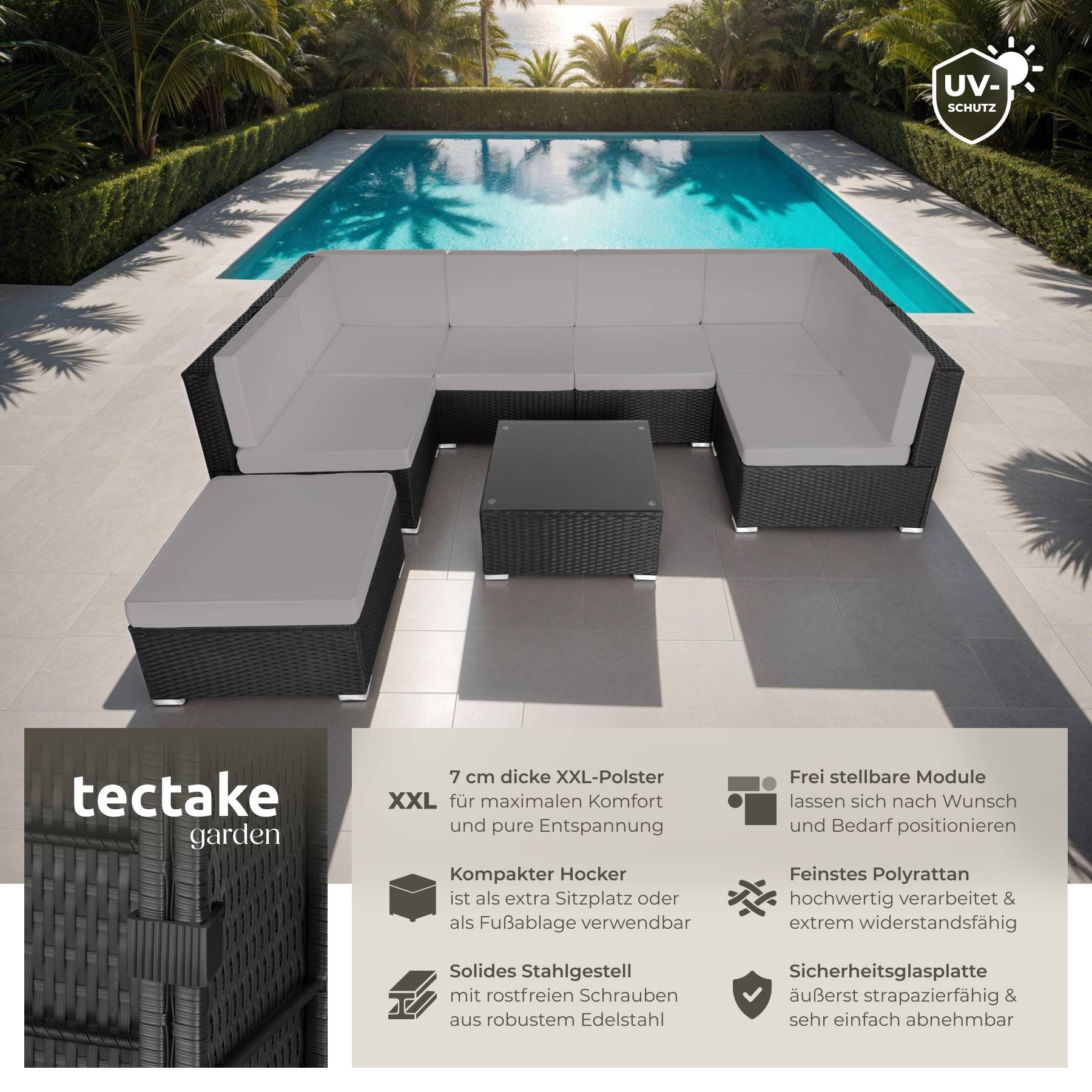 Rattan Lounge Venedig