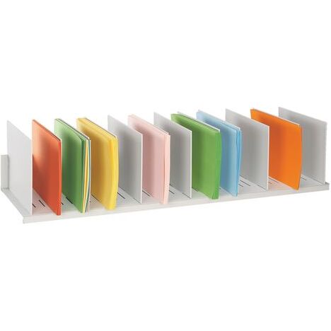 Trieur de classement vertical réglable PAPERFLOW 12 séparateurs L 112 cm