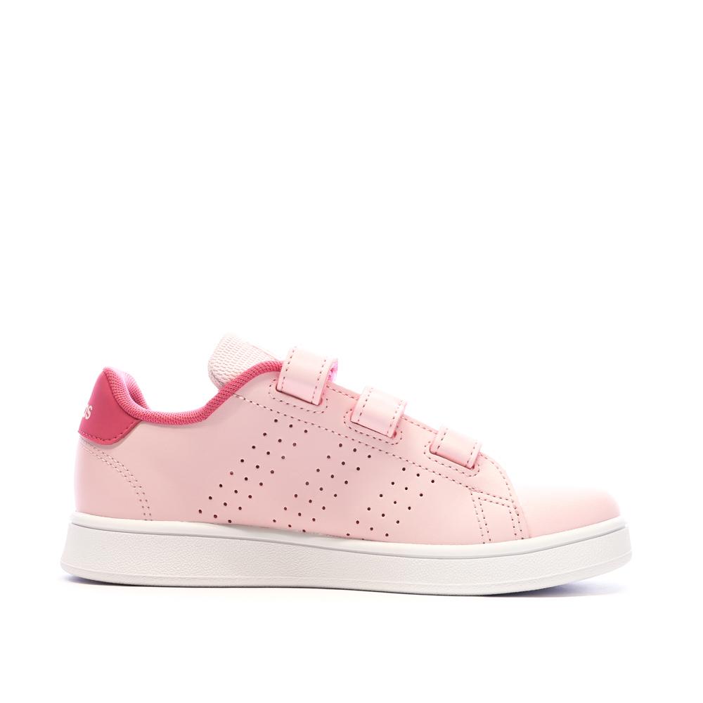 Adidas Baskets Rose Fille Adidas Advantage
