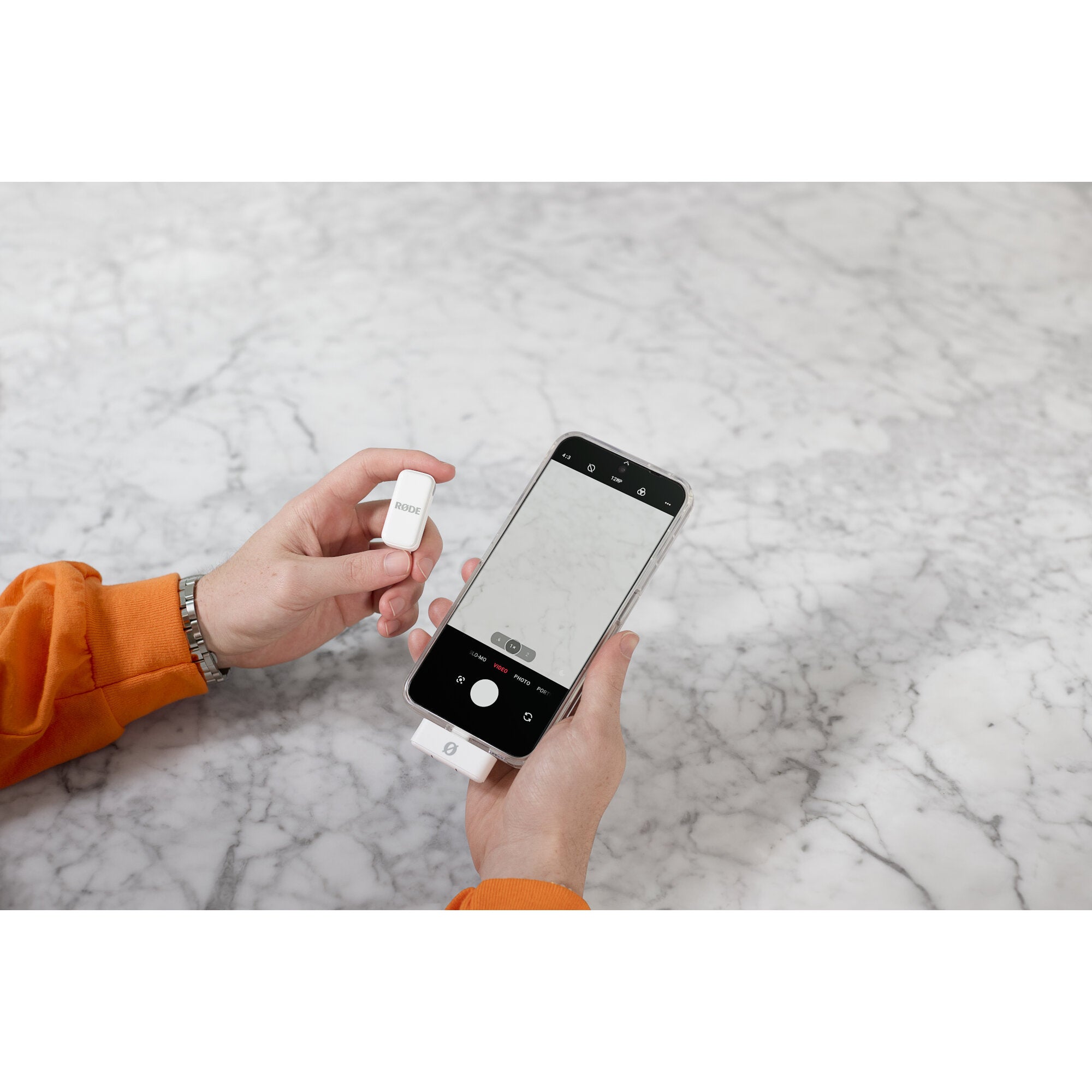 RØDE Wireless Micro Lightning White draadloze dasspeld microfoon