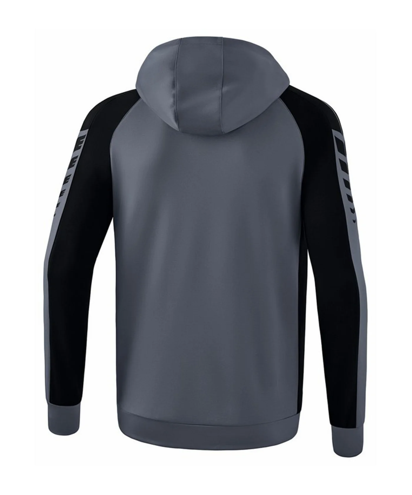 Erima SIX WINGS Kapuzenjacke Grau Schwarz