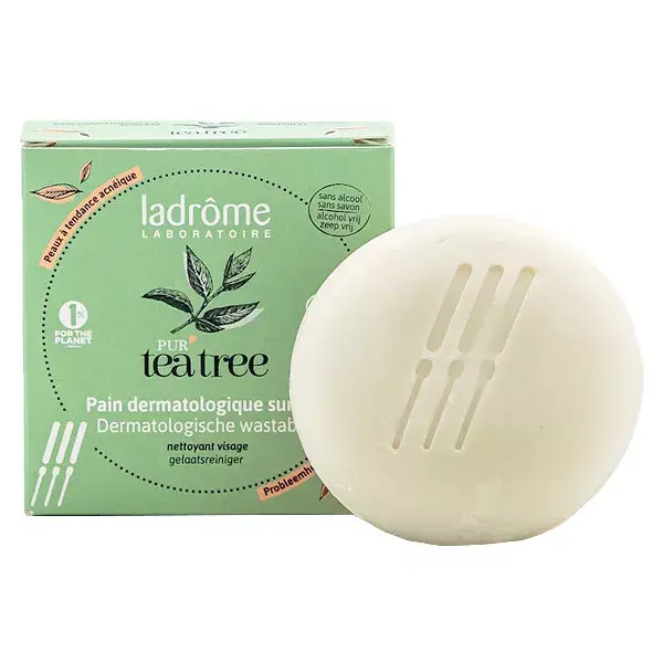 Ladrôme Pain Dermatologique Surgras Purifiant Pur'Tea Tree 105g