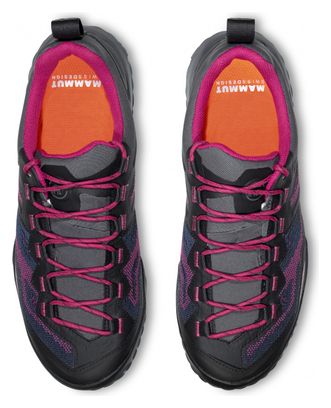 Chaussures de Randonnée Femme Mammut Ducan Low Gore-Tex Rose/Noir