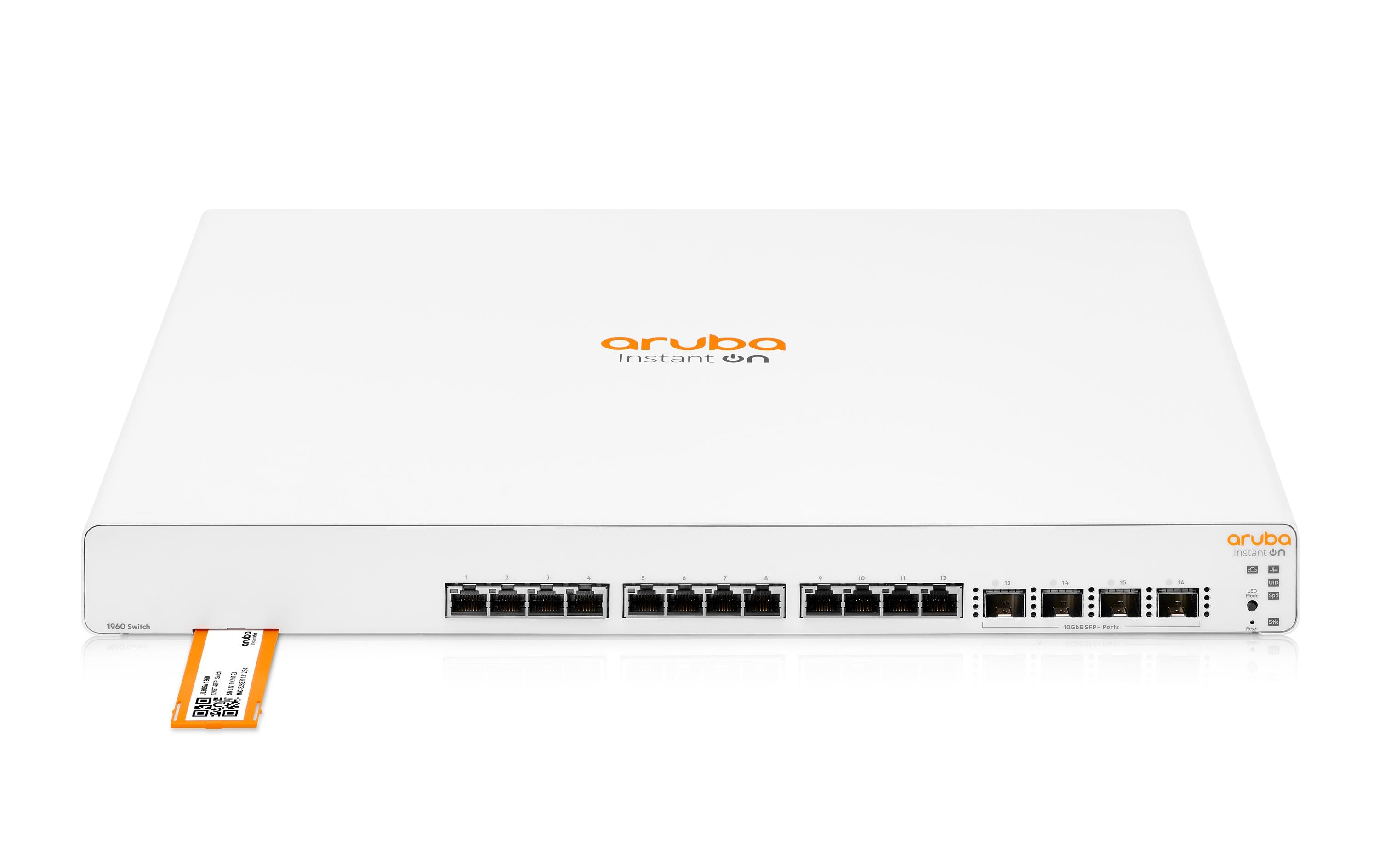 Switch Aruba Instant On 1960 12XGT 16 Port<br>Aruba Instant On 1960 12XGT 4SFP+ Switch