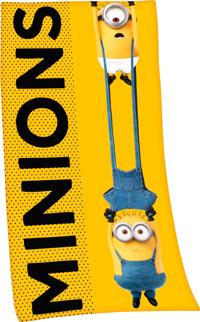 Minions Badetuch »Minions 2« hochfarbig bedruckt
