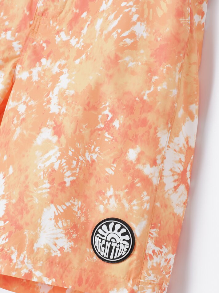 Maiô estampado de surfista - Laranja