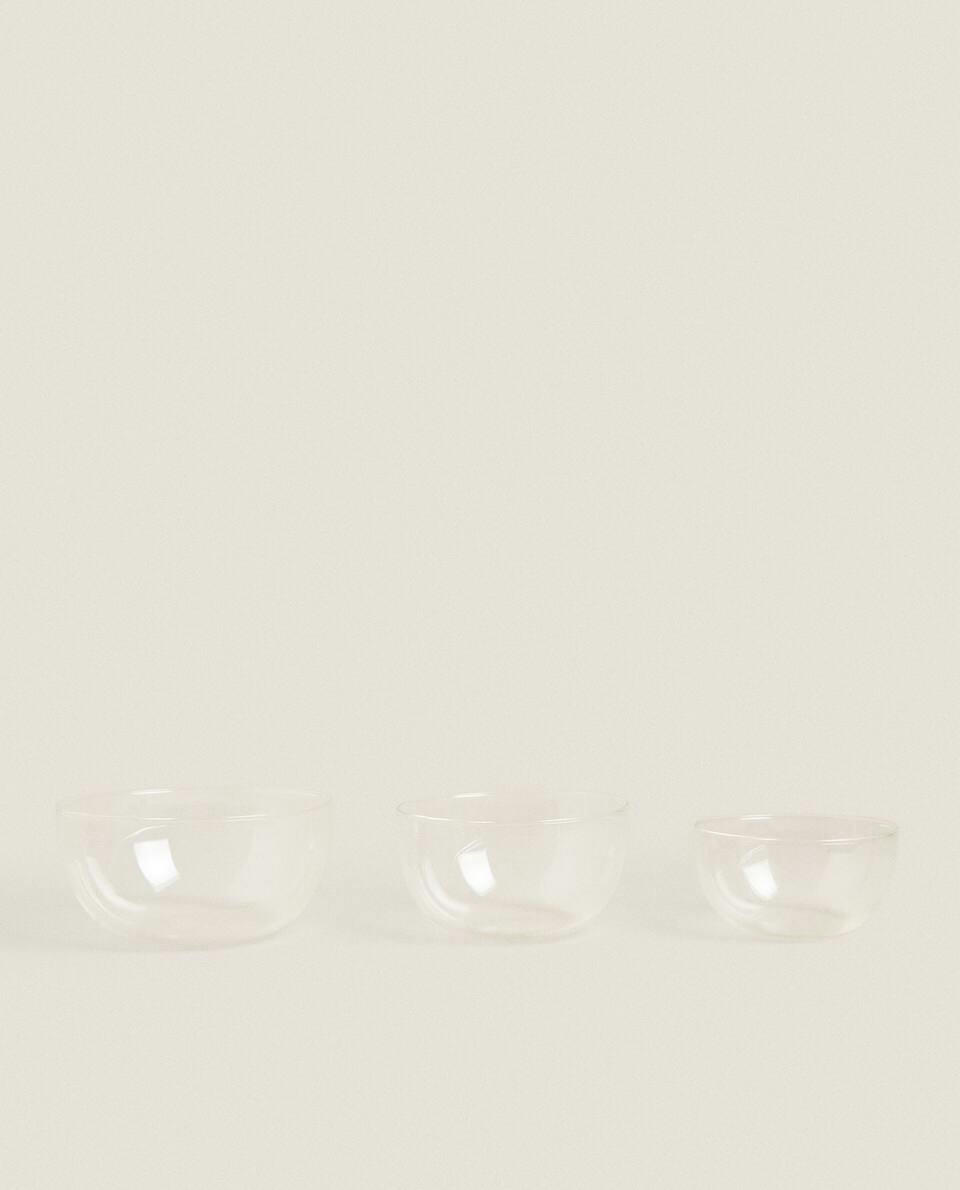 TIGELA REDONDA DE VIDRO BOROSILICADO
