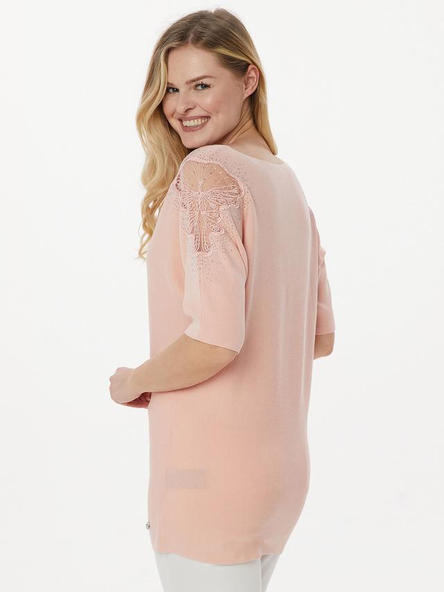 Feinstrick Longpullover