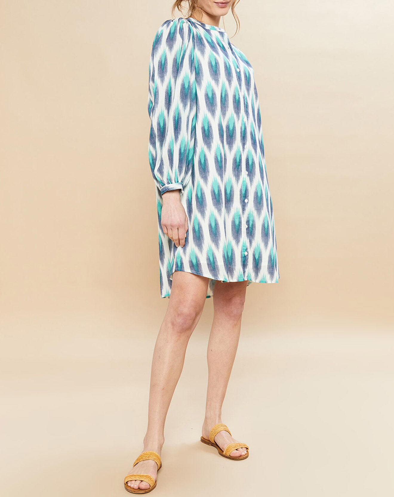 Hartford Robe Ready bleu/eucalyptus