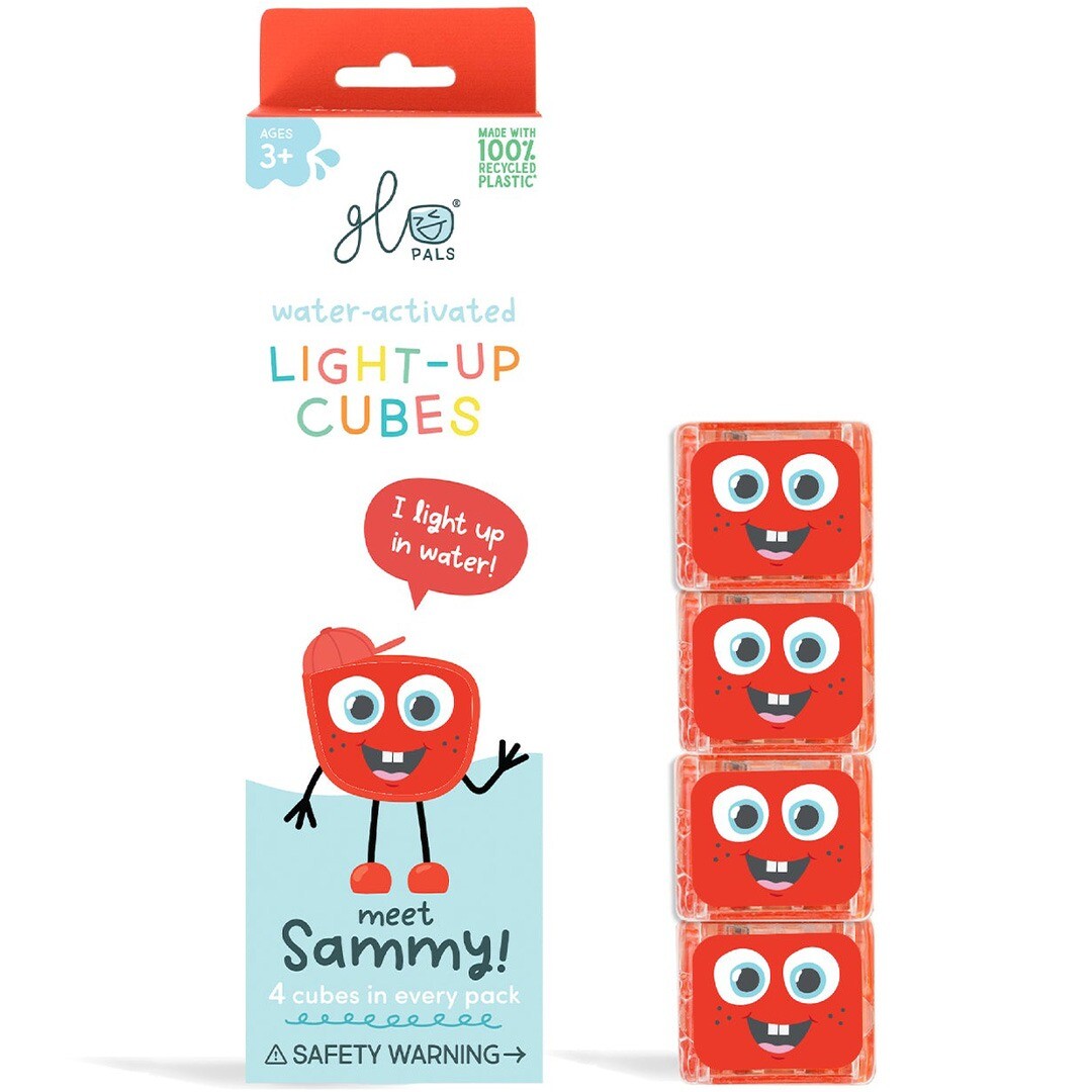Glo pals lichtblokjes - sammy - 4st