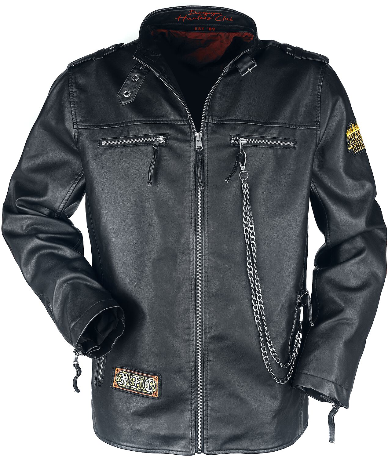 Hellfire Club | Stranger Things Veste en imitation cuir