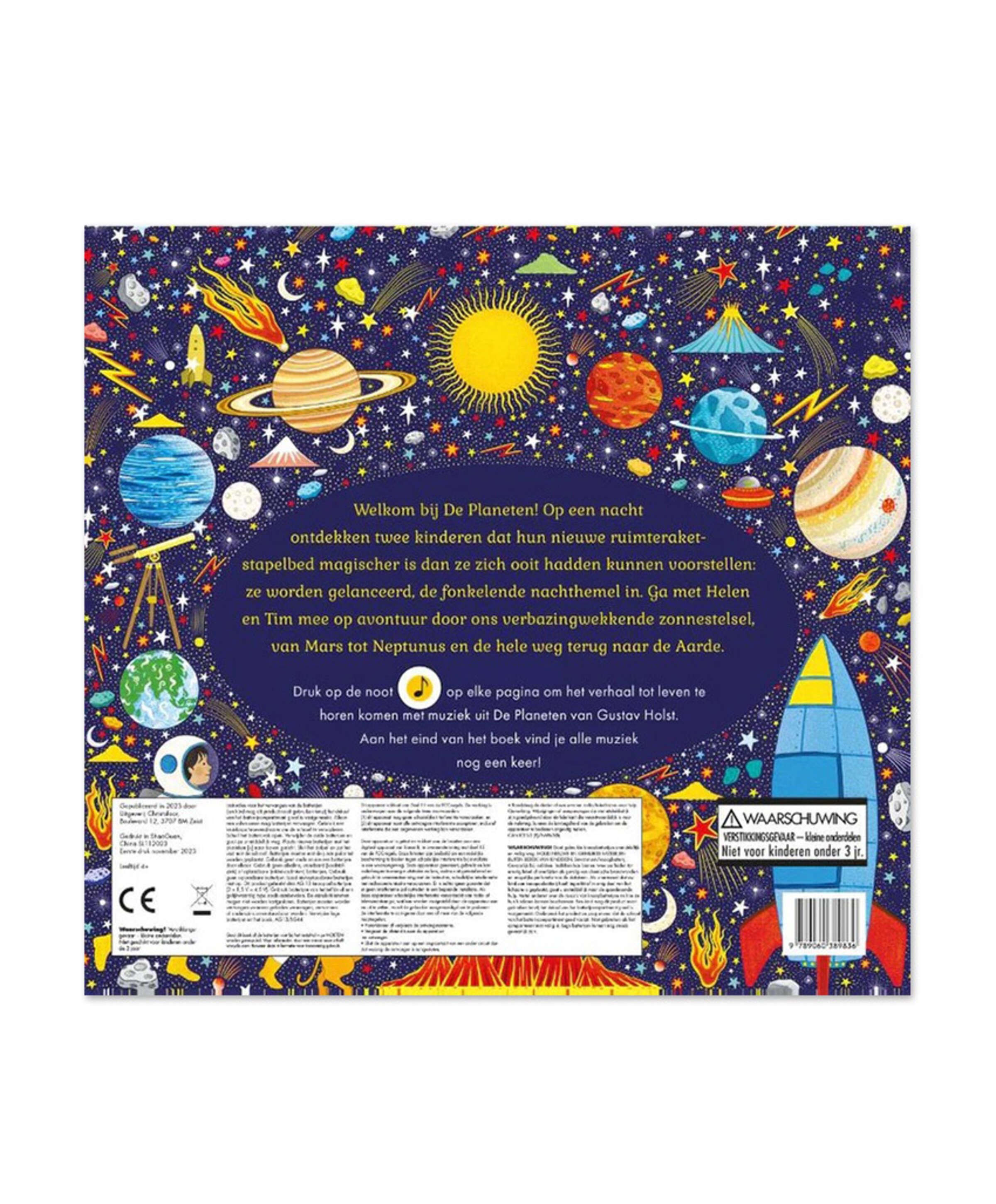 Gebroeders Simon Het verhalen orkest - De Planeten  blauw