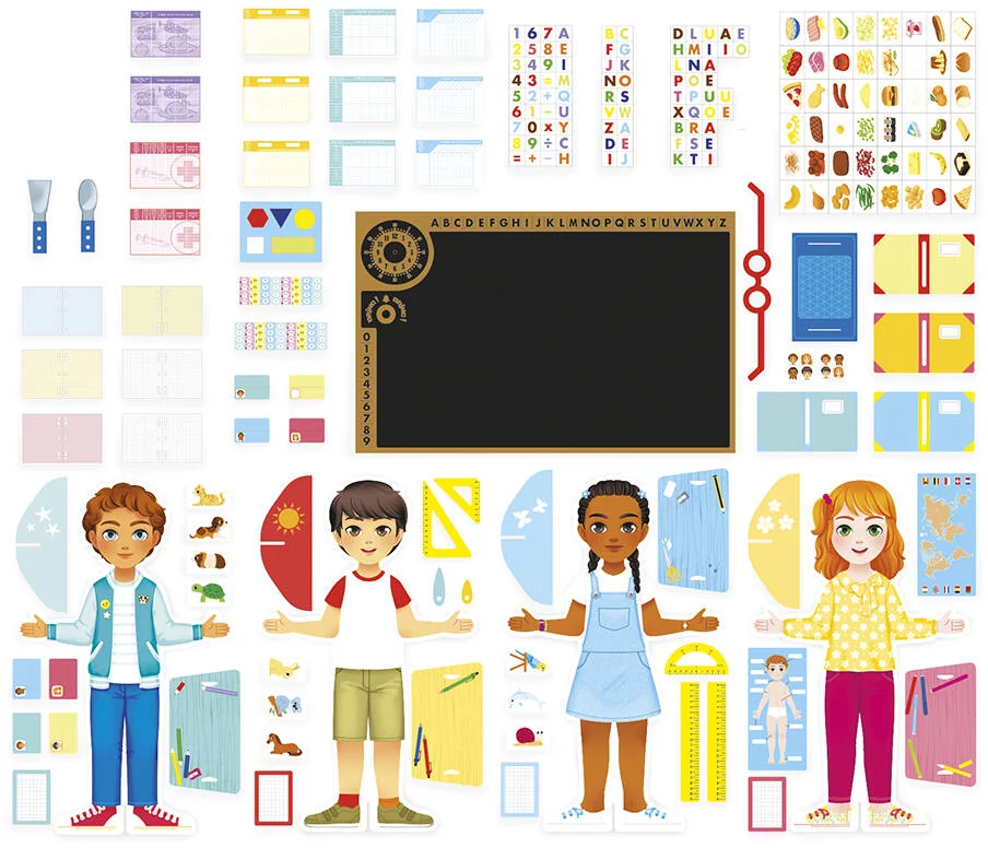 UN JOUR... A L'ECOLE