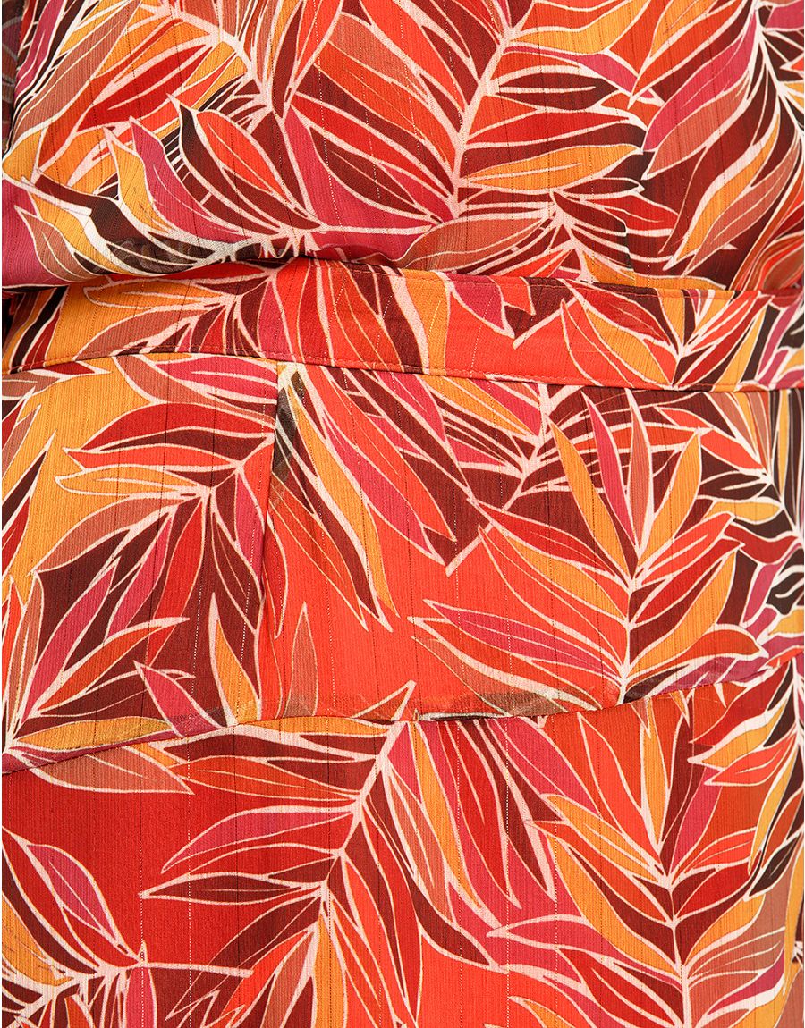 Jupe en voile marron