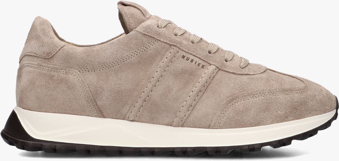 beige nubikk lage sneakers glen hendrix