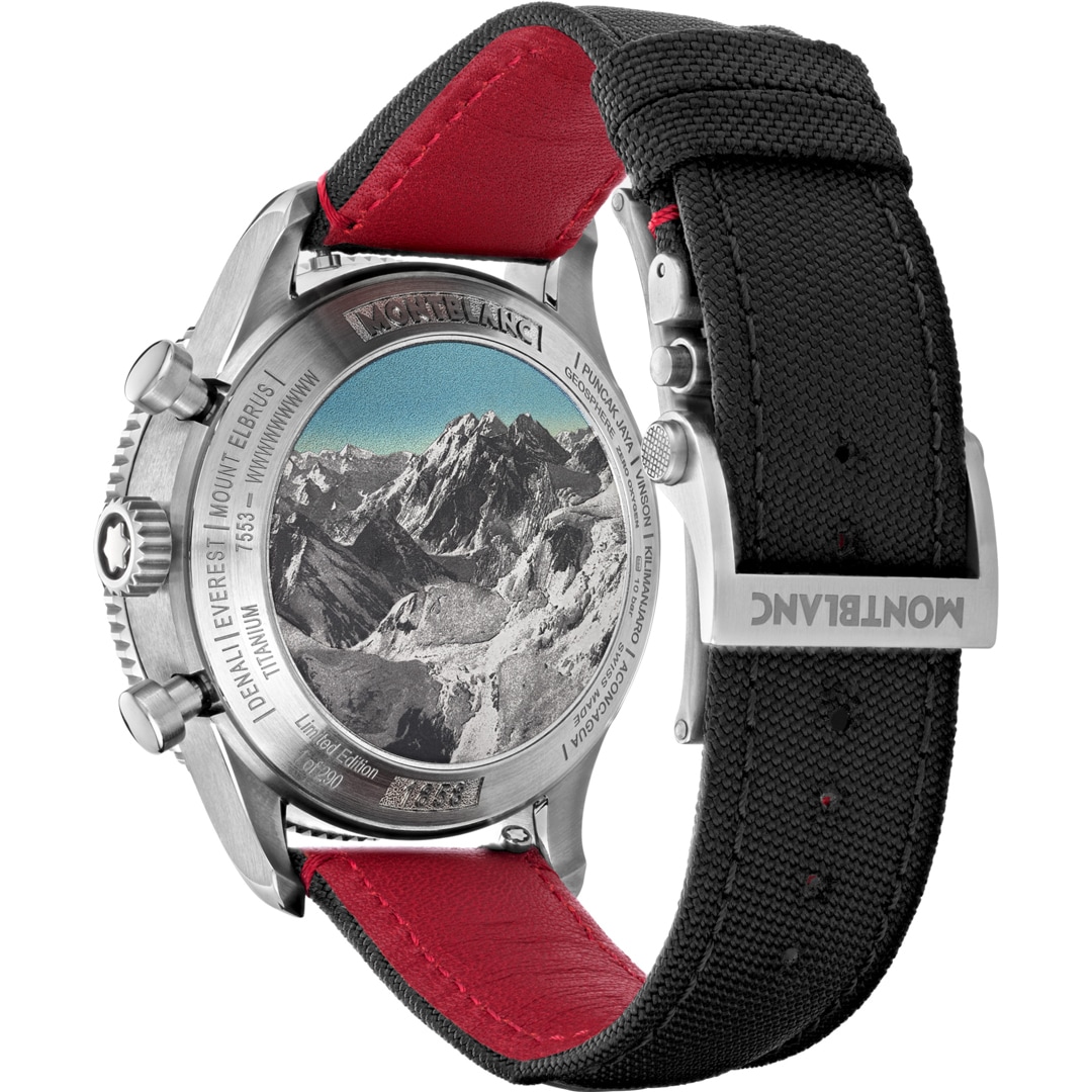 Montblanc 1858 Geosphere Chronograph 0 Oxygen Limited Edition