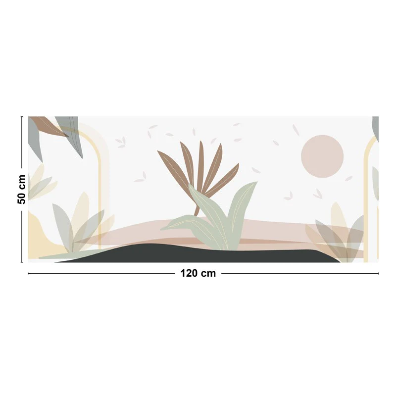 Crédence cuisine Crédence ALU L120xH 50cm -ALIZÉ BRASILIA 99deco