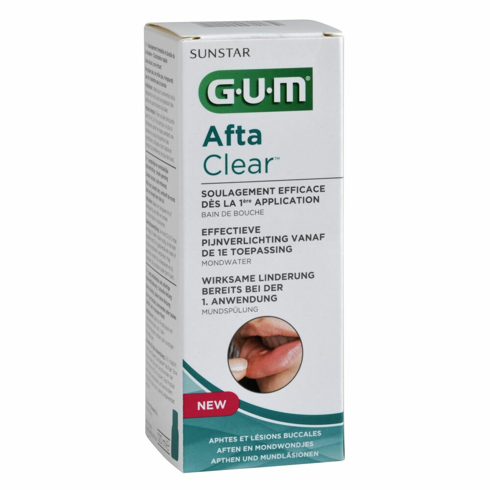 GUM AftaClear Mondwater120 ml